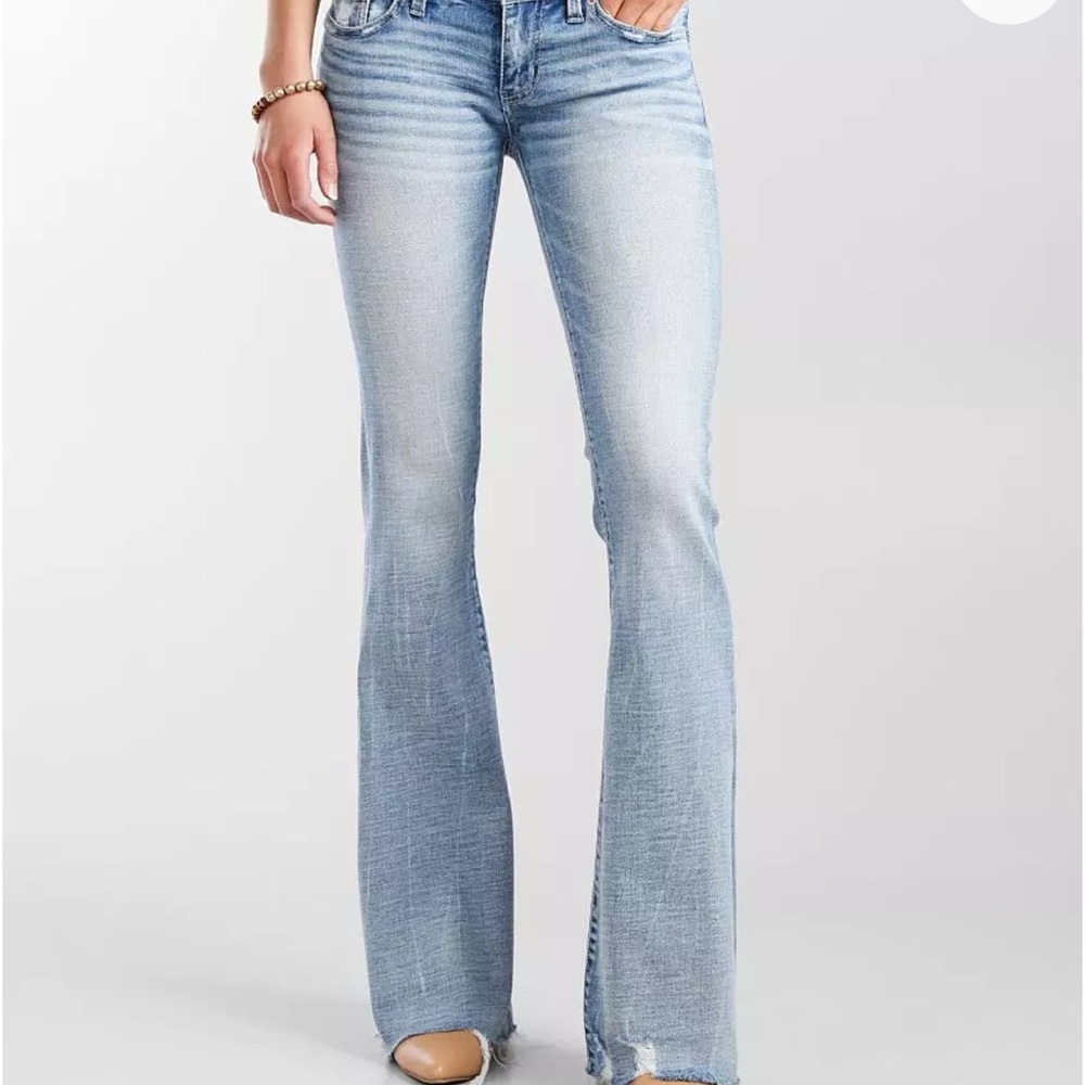 BKE Light Blue Flare Jeans
